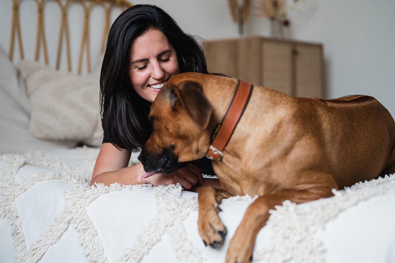 fotoshoot hond en baas