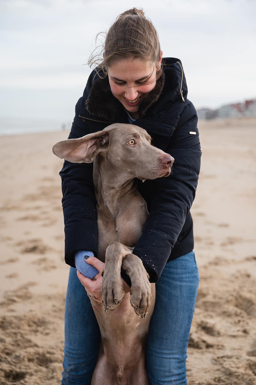 fotos met je hond aan zee